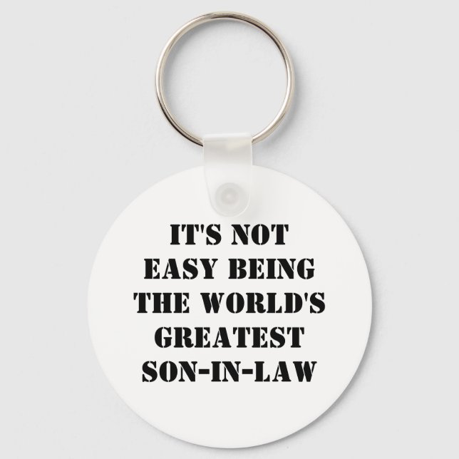 Son-In-Law Key Ring (Front)