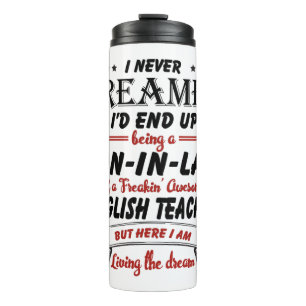 Son In Law Of Awesome English Teacher Thermal Tumbler