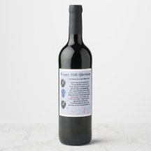 Son in Law  Poem  Bottle Label  50th  Birthday