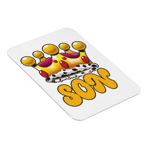Son Kings crown Magnet