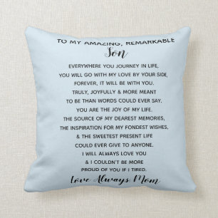 son love mum cushion