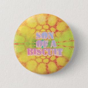 Son of a Biscuit, Granny Swears Series 6 Cm Round Badge