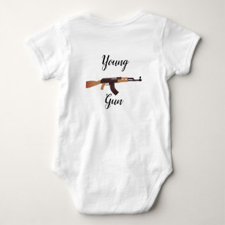 Son Of A Gun Young Gun Baby Bodysuit