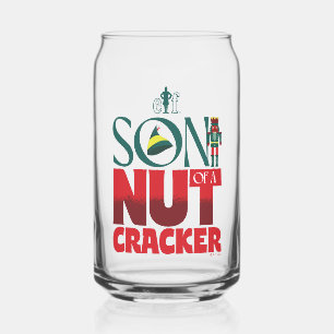 Son of a Nutcracker Graphic Can Glass