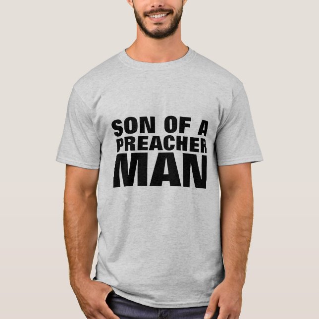 SON OF A PREACHER MAN Men's T-shirts (Front)