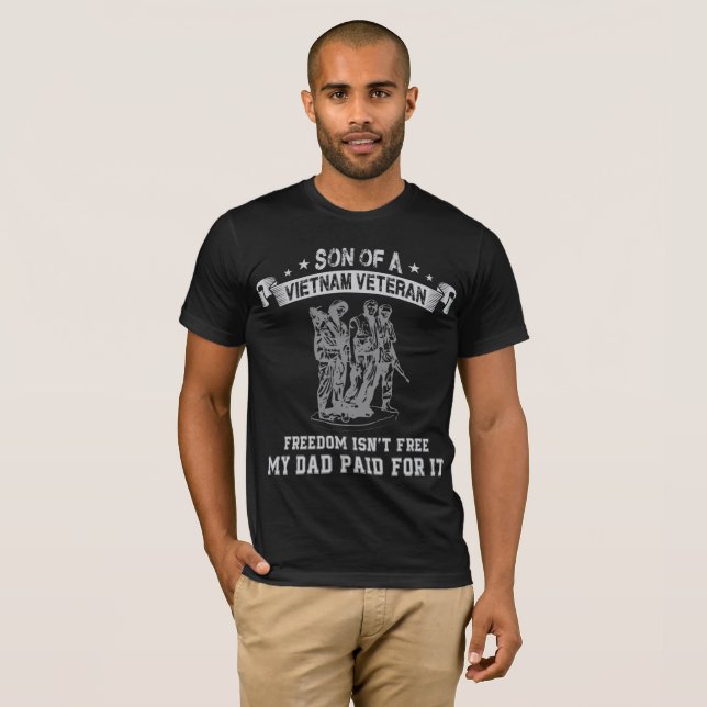 Son of a Vietnam Veteran T-Shirt (Front Full)