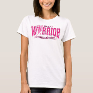 Son of a Warrior Breast Cancer Awareness Month T-Shirt