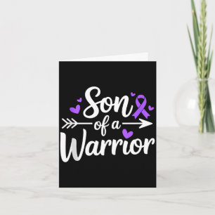 Son of a warrior lupus awareness sle fighter card
