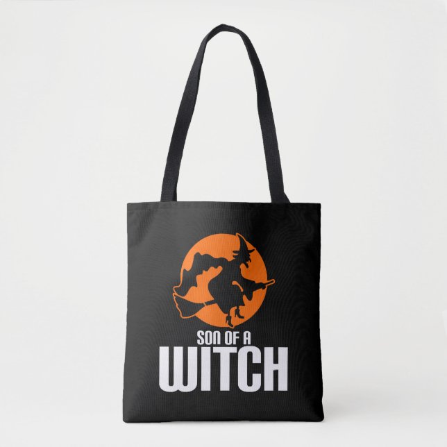 Son of a witch  tote bag (Front)