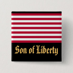Son of Liberty 15 Cm Square Badge