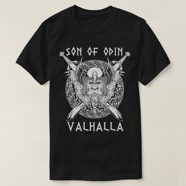 Son of Odin Valhalla 1 T-Shirt (Design Front)