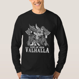 Son Of Odin Valhalla Nordic Warrior Norse Mytholog T-Shirt