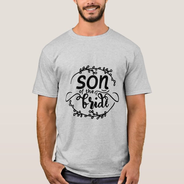 Son of the bride T-Shirt (Front)