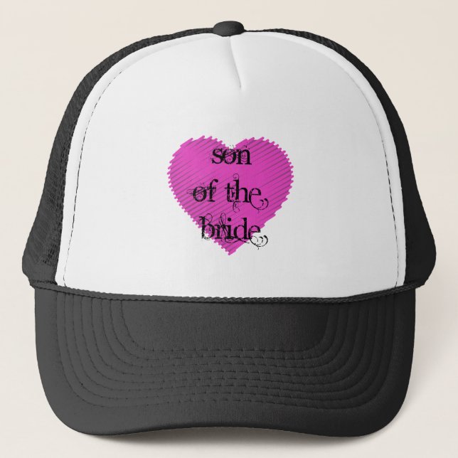 Son of the Bride Trucker Hat (Front)
