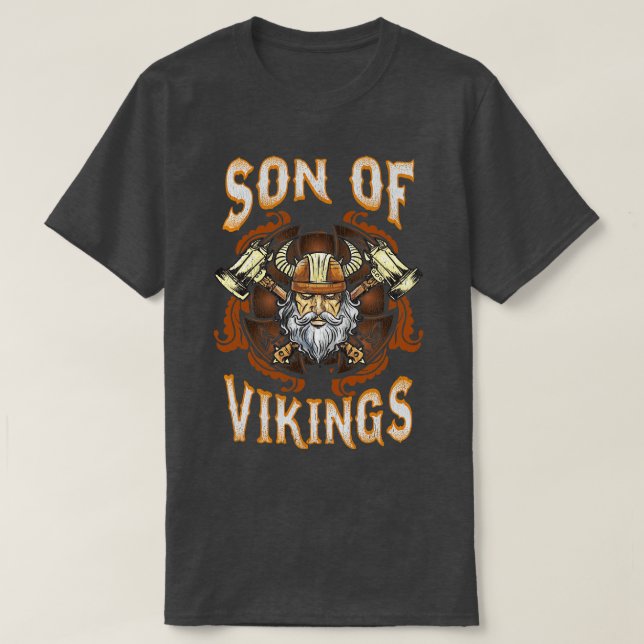 Son Of Vikings T-Shirt (Design Front)