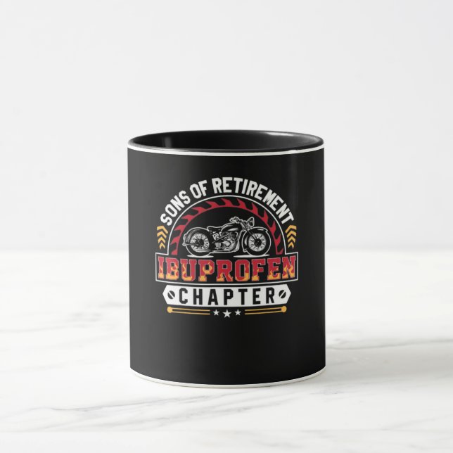 Son Or Arthritis Old Riders Funny Art Gift Mug (Center)