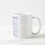 Son Poem  - 40th Birthday Design Coffee Mug<br><div class="desc">A great gift for a son on his 40th birthday</div>