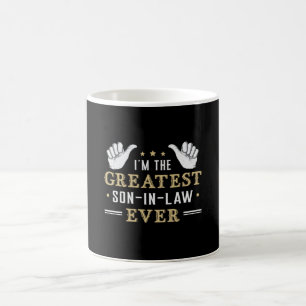 Son Proud Best Son In Law Freaking Gift Idea Coffee Mug