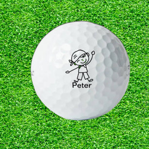 Son stick people Amazing Golf Gifts for Dad! Balls