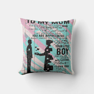 Son To Mum To My Mum   Cute Family Gift Cushion