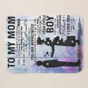 Son To My Mum Letter, Home Decoration, Sherpa Blanket