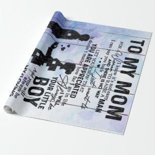 Son To My Mum Letter, Home Decoration, Wrapping Paper