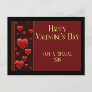 Son Valentine Postcard