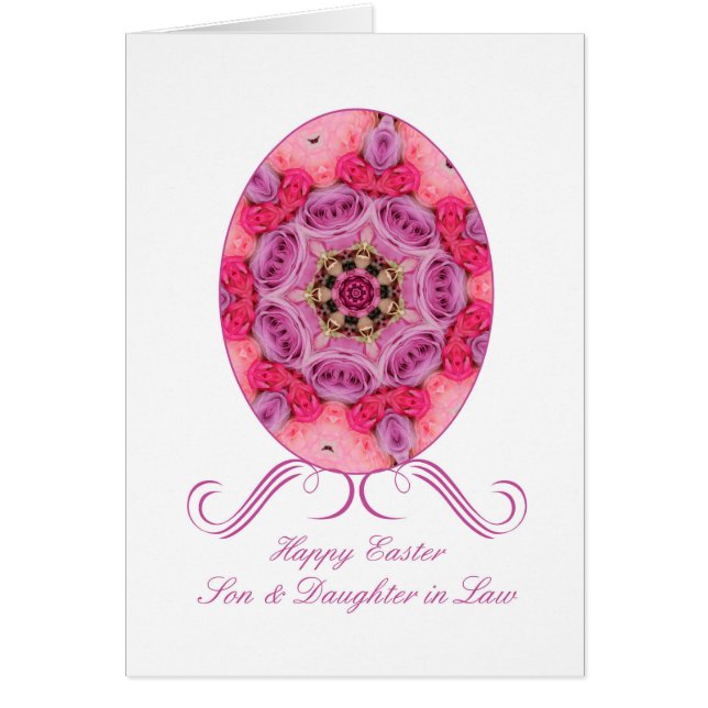 Son & Wife Happy Easter (Front)