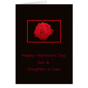 Son & Wife  Happy Valentine's Day Roses