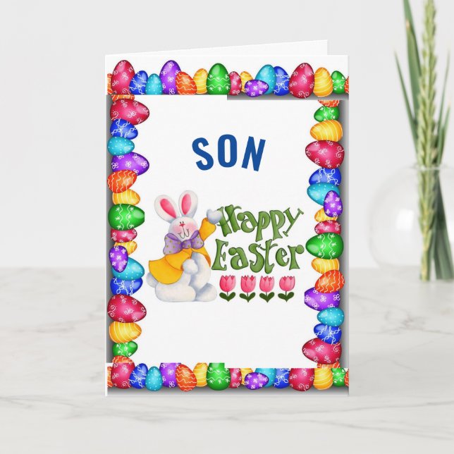 ***SON*** YOU ARE *LOVED* EASTER CARD (Front)