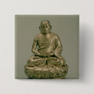Sonam Gyatso , Third Dalai Lama 15 Cm Square Badge