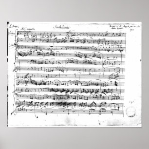 Sonate Premiere for violin and harpsichord Poster