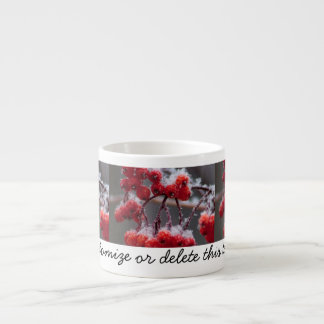 SONB Snow on Berries; Customisable Espresso Cup