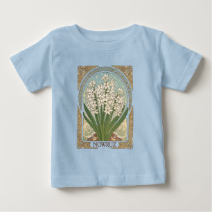 Sonbol of Spring Nowruz Hyacinth Celebration Baby T-Shirt