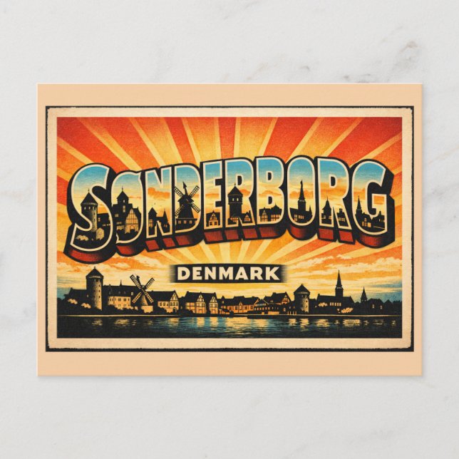 Sønderborg Denmark Castle Postcard (Front)