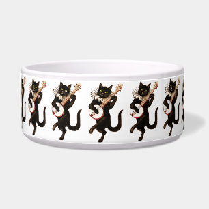 song and dance cat food bowl