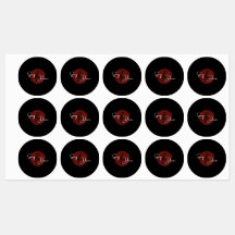 Song_Drum Underworld Waterproof Stickers
