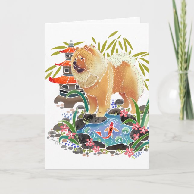 SONG MAO the Chow Art cards (Front)