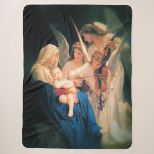 Song of Angels 1881 Sherpa Blanket