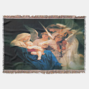 Song of Angels 1881 Throw Blanket