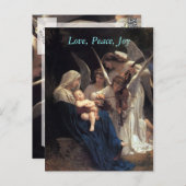 Song of Angels, christmas postcards (Front/Back)