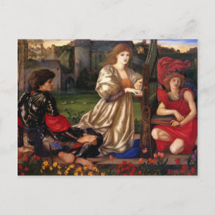 Song of Love - Edward Burne-Jones Postcard