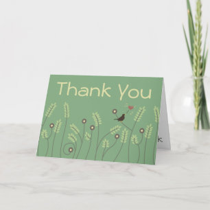 Song of Love, thank you card