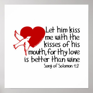 Song of Solomon 1:2 Poster