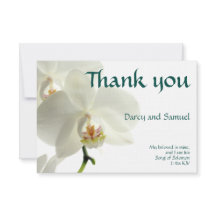 Song of Solomon 2:16a wedding thank you card