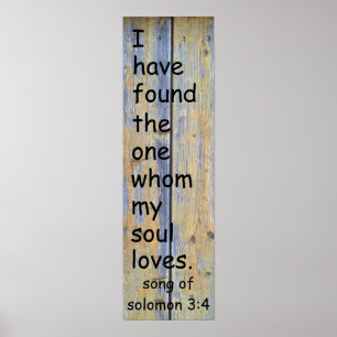 Song of Solomon 3:4 Poster