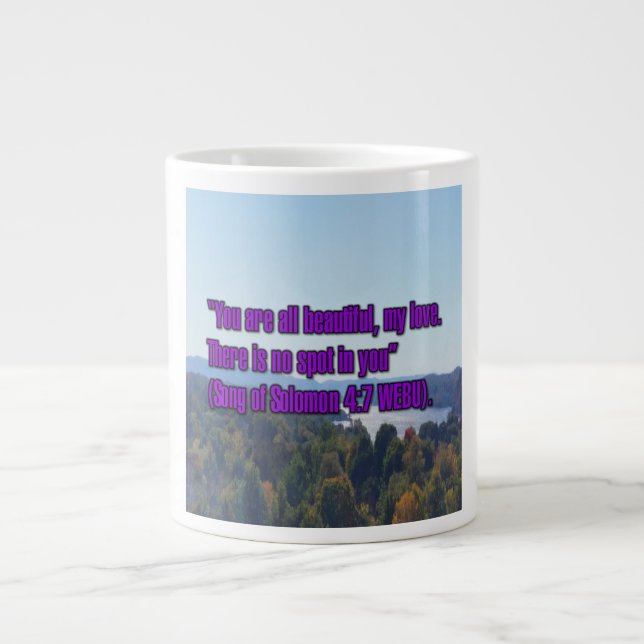 Song of Solomon 4:7 WEBU Mug (Front)