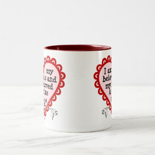 Song of Solomon 6:3 Two-Tone Coffee Mug