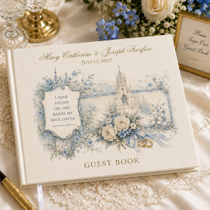 Song of Solomon Cathoilc Christian Wedding Guest Book