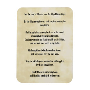 Song of Solomon Magnet